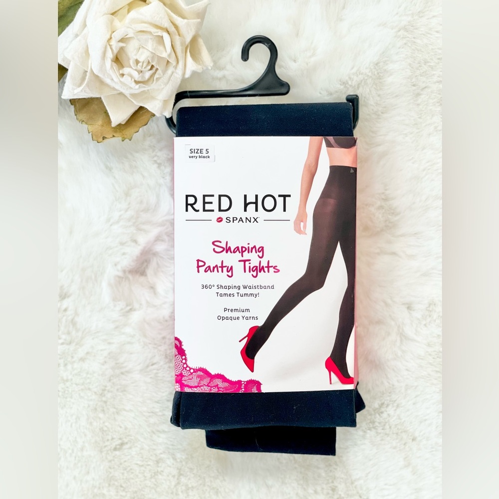 New with tags SPANX SHAPING PANTY TIGHTS Panty style shaper SZ 5. Targets tummy!